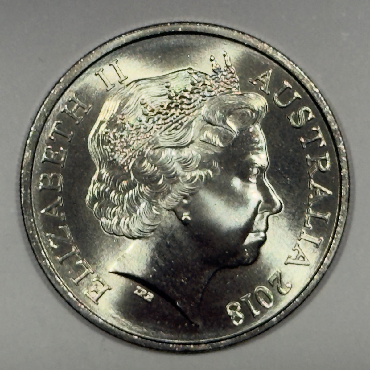 2018 10 Cent Coin - Uncirculated - Low Mintage 3.253 million - comes in 2x2
