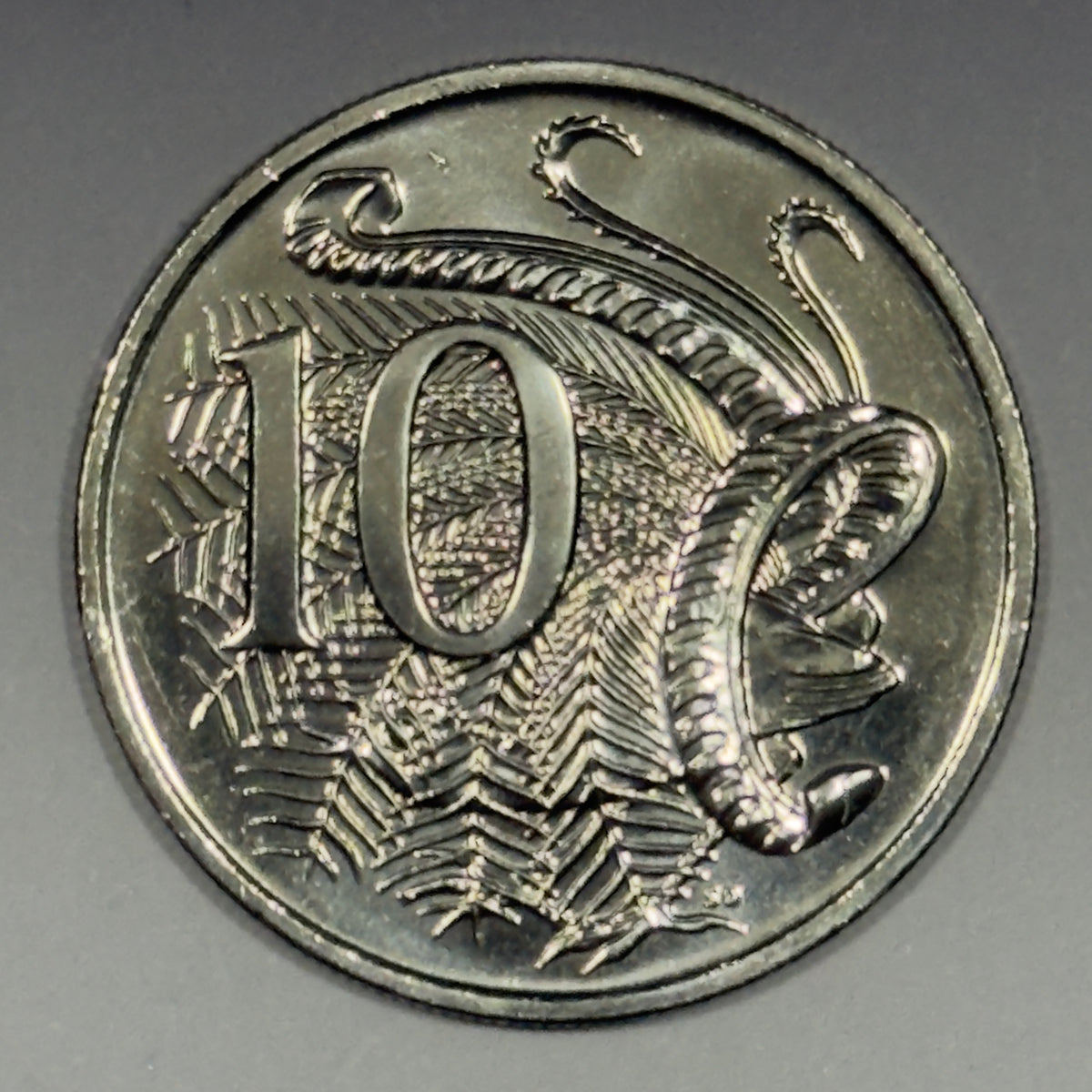 2018 10 Cent Coin - Uncirculated - Low Mintage 3.253 million - comes in 2x2