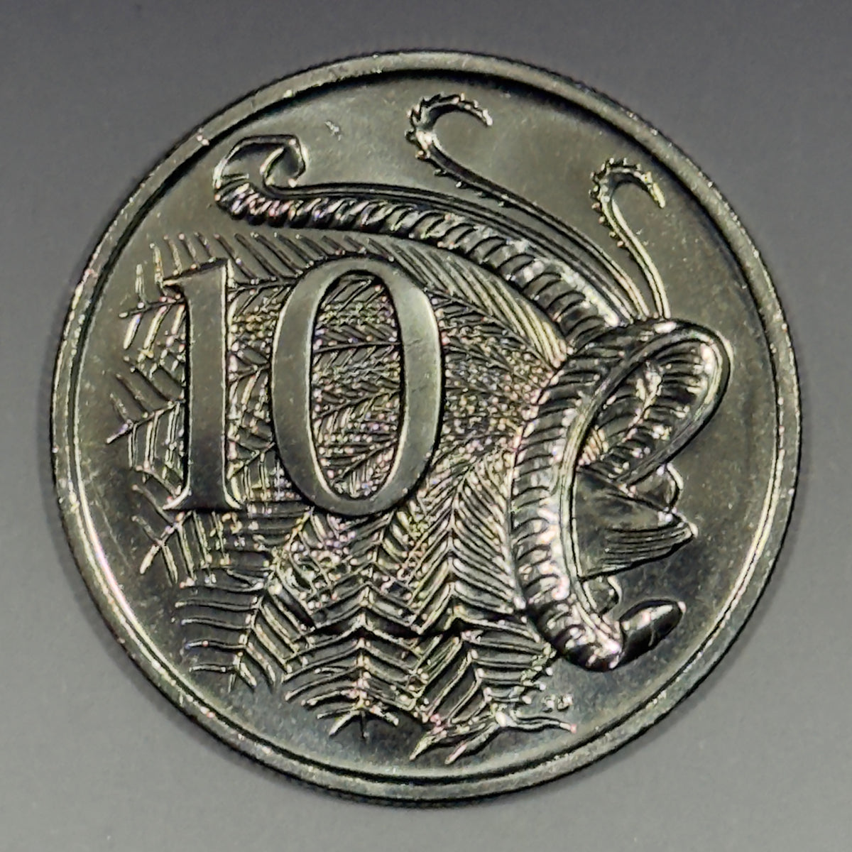 2018 10 Cent Coin - Uncirculated - Low Mintage 3.253 million - comes in 2x2