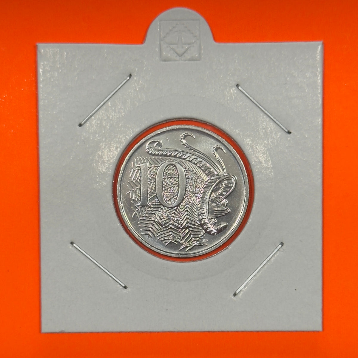 2018 10 Cent Coin - Uncirculated - Low Mintage 3.253 million - comes in 2x2