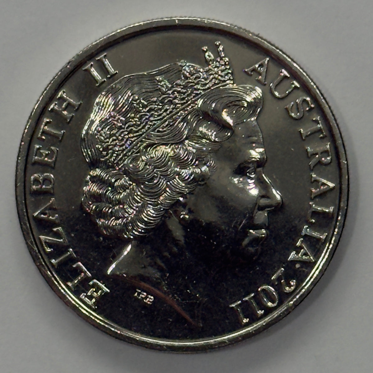 2011 20 Cent Coin - Choice Uncirculated - ex mint set - Platypus - comes in 2x2