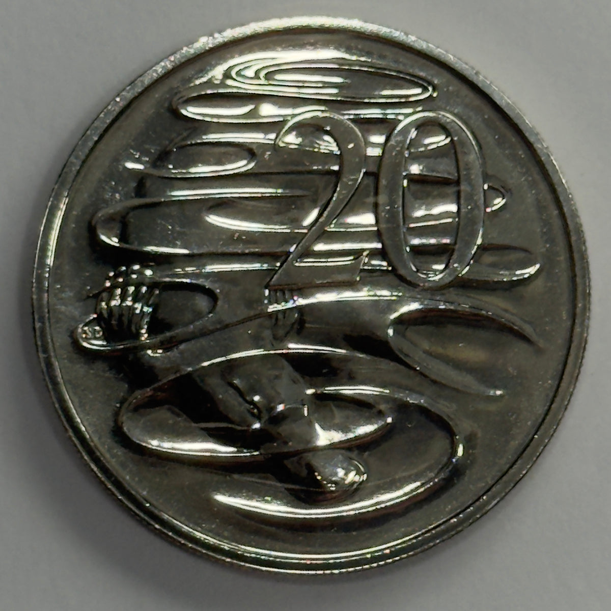 2011 20 Cent Coin - Choice Uncirculated - ex mint set - Platypus - comes in 2x2
