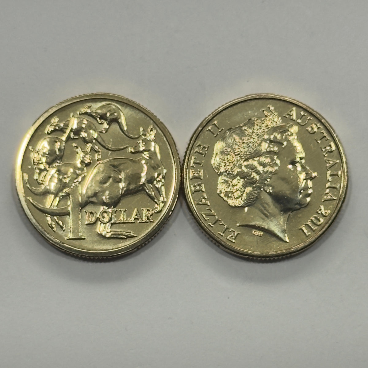 2011 $1 Coin - Choice Uncirculated - ex mint set coin - comes in 2x2