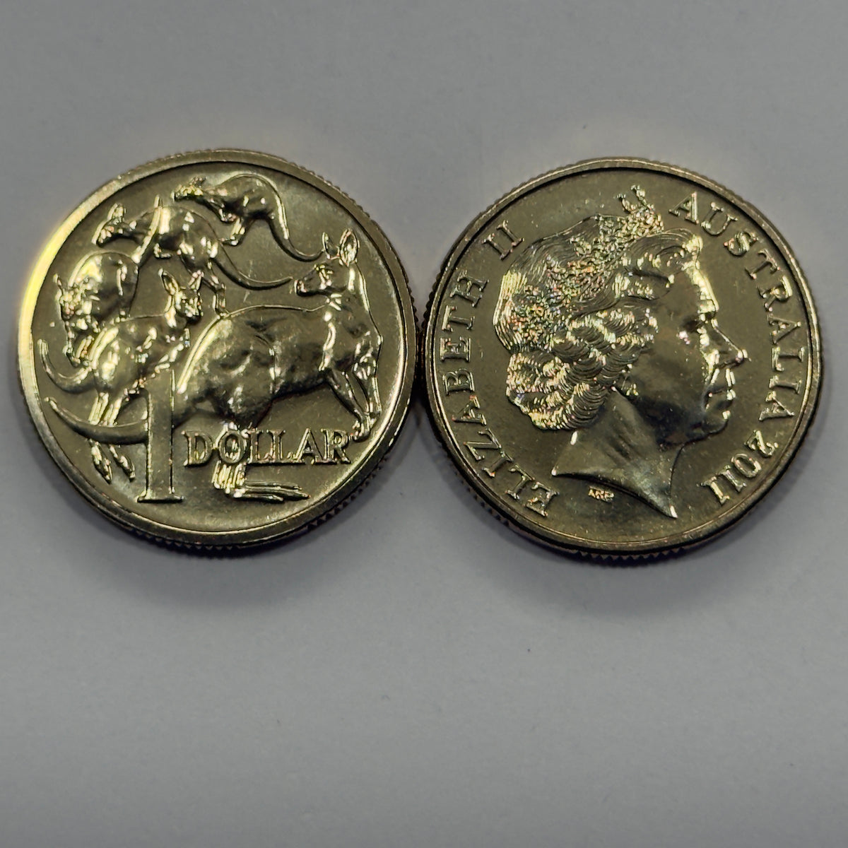 2011 $1 Coin - Choice Uncirculated - ex mint set coin - comes in 2x2