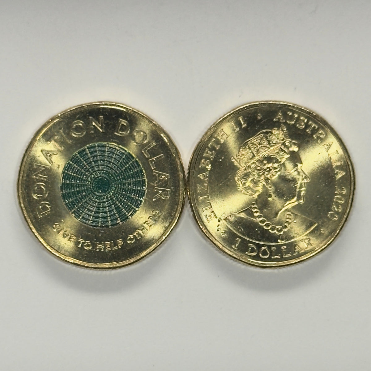 2020 $1 Coin - Donation Dollar - Uncirculated - One Dollar - comes in 2x2