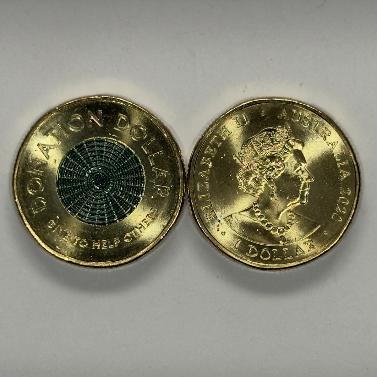 2020 $1 Coin - Donation Dollar - Uncirculated - One Dollar - comes in 2x2