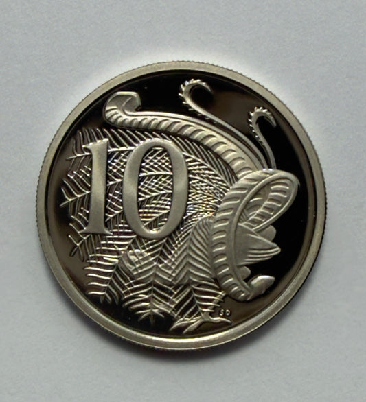 1992 10 Cent Proof Coin - Lyrebird - Ten Cent - comes in 2x2