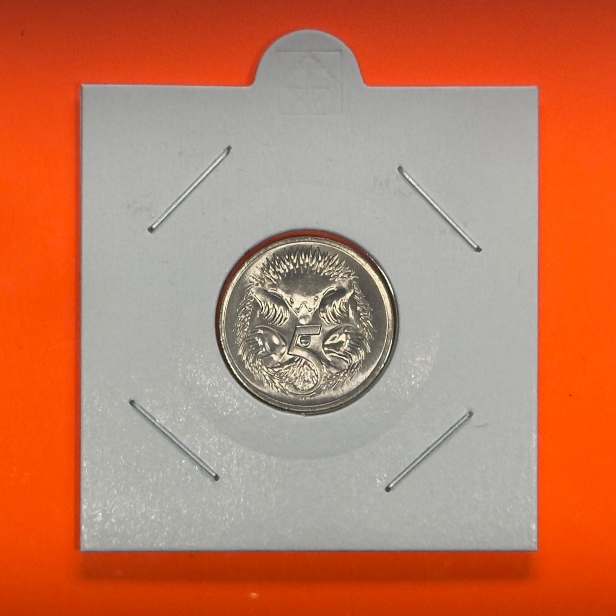 1977 5 Cent Coin - Uncirculated - Five Cent Coin - comes in 2x2