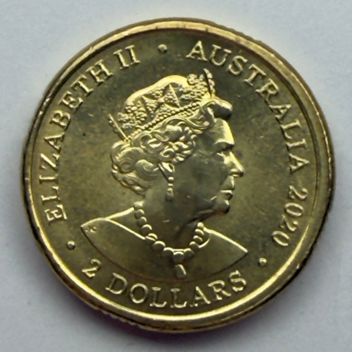 2020 $2 Coloured Coin - Uncirculated - Firefighter - Two Dollar Brave - Comes In 2x2