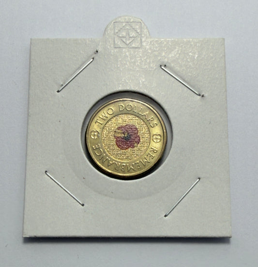 2012 RED POPPY from roll with scratch Paint SEE PIC - comes in 2x2