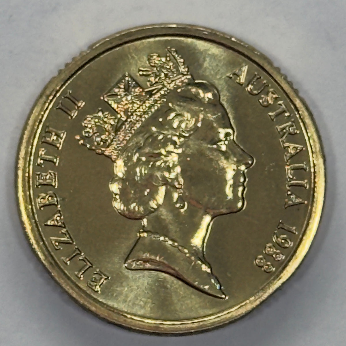 1988 $2 Elder Coin - Uncirculated - Horst Hahne Two Dollar HH - comes in 2x2