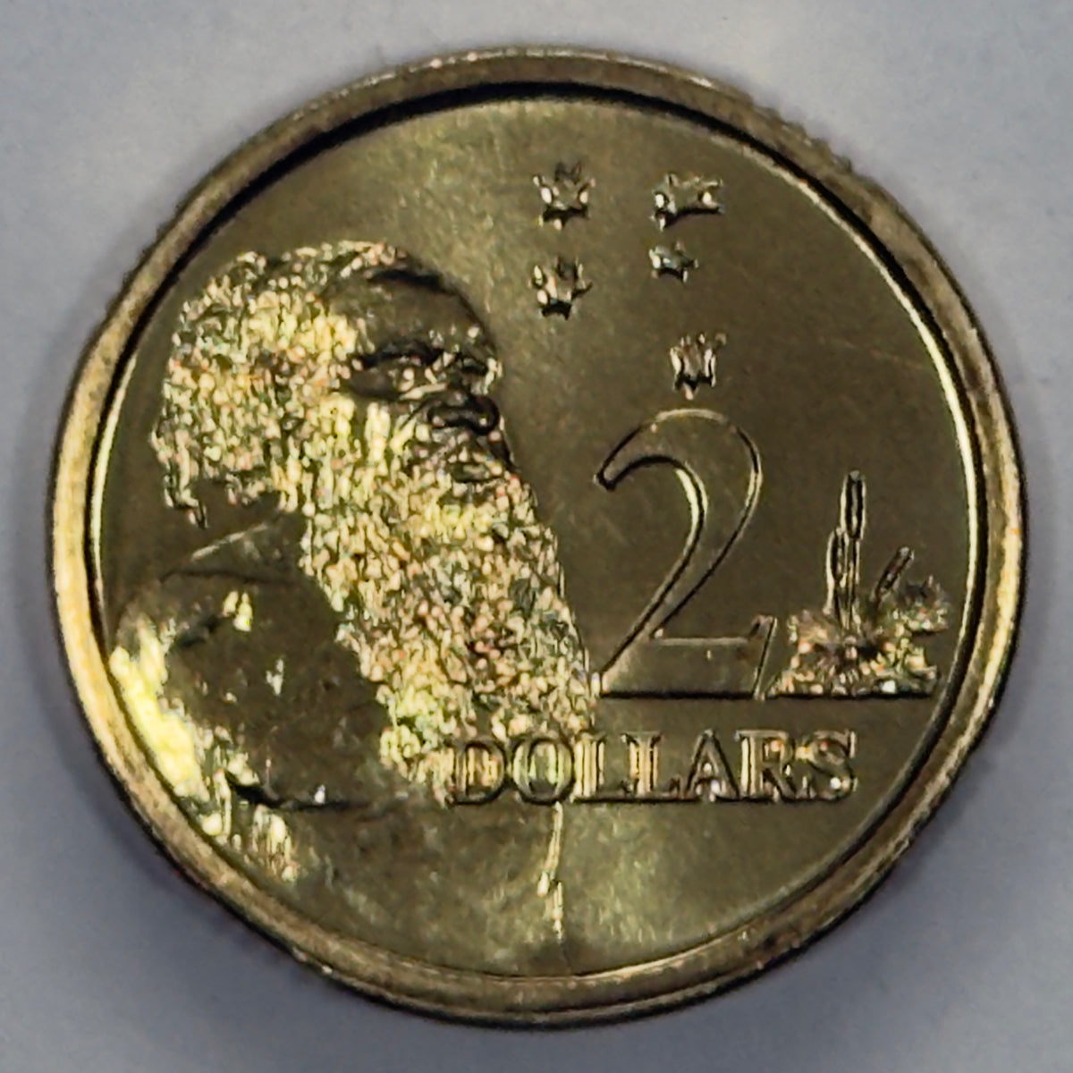 1988 $2 Coin - Choice Uncirculated - HH Horst Hahne - ex mint set - in 2x2