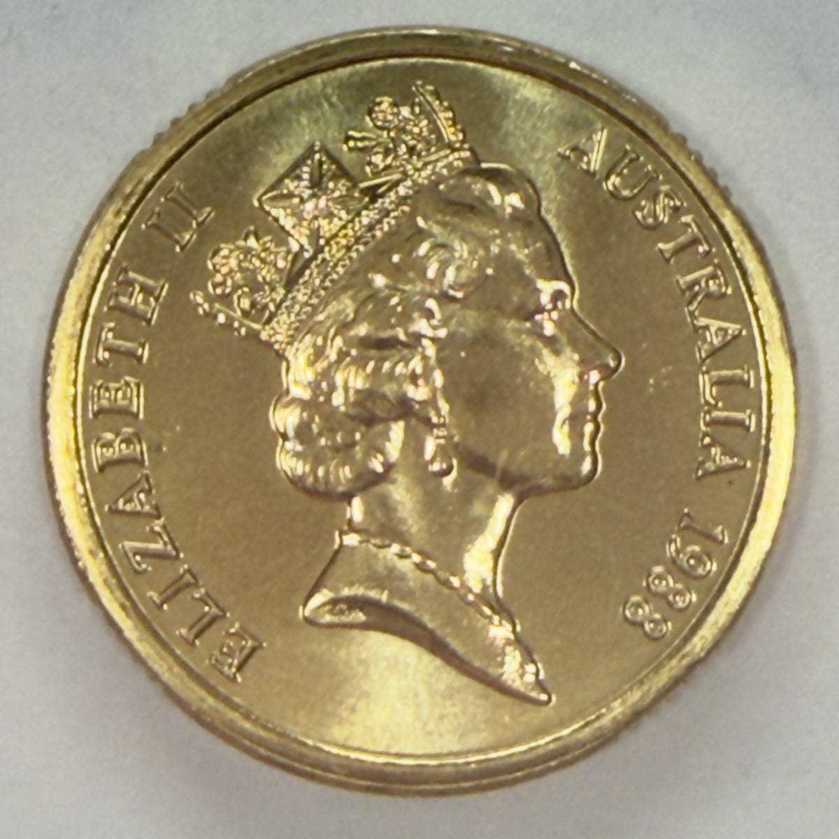 1988 $2 Elder Coin - Uncirculated - Horst Hahne Two Dollar HH - comes in 2x2