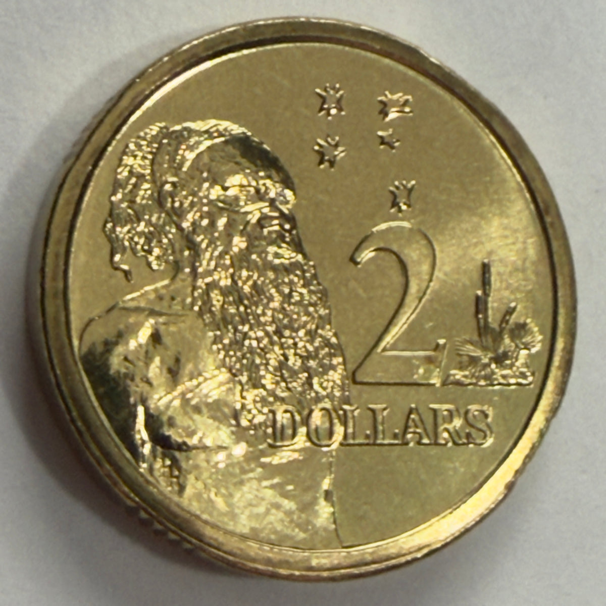 1988 $2 Elder Coin - Uncirculated - Horst Hahne Two Dollar HH - comes in 2x2