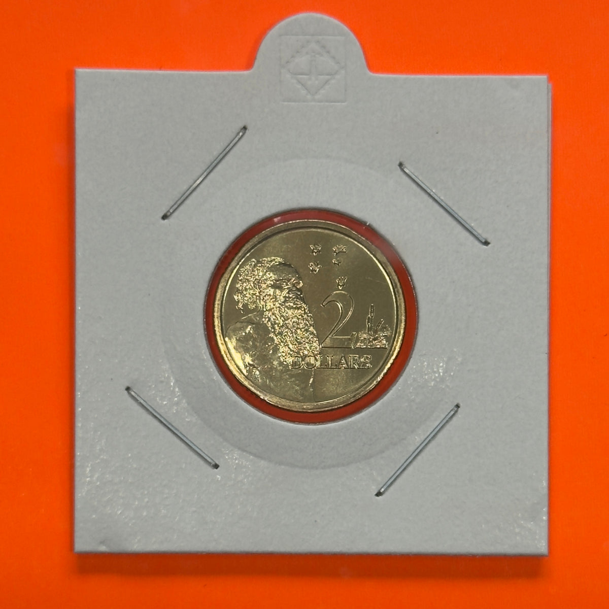 1988 $2 Elder Coin - Uncirculated - Horst Hahne Two Dollar HH - comes in 2x2