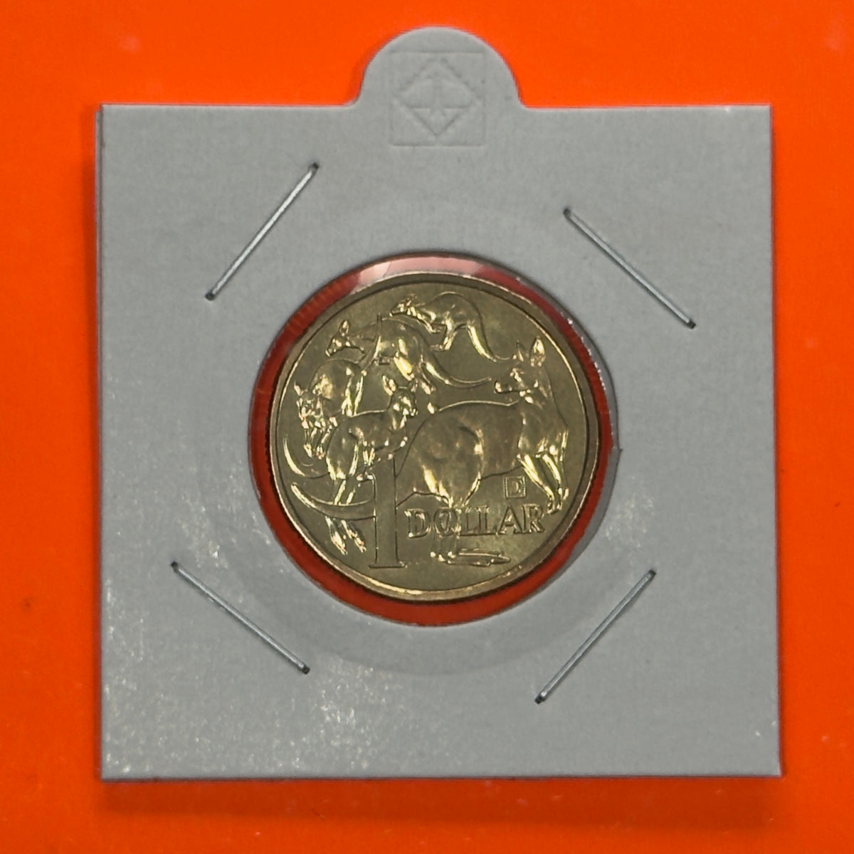 2023 $1 Mob Of Roos - Uncirculated - N Privy - Memorial Obverse - comes in 2x2