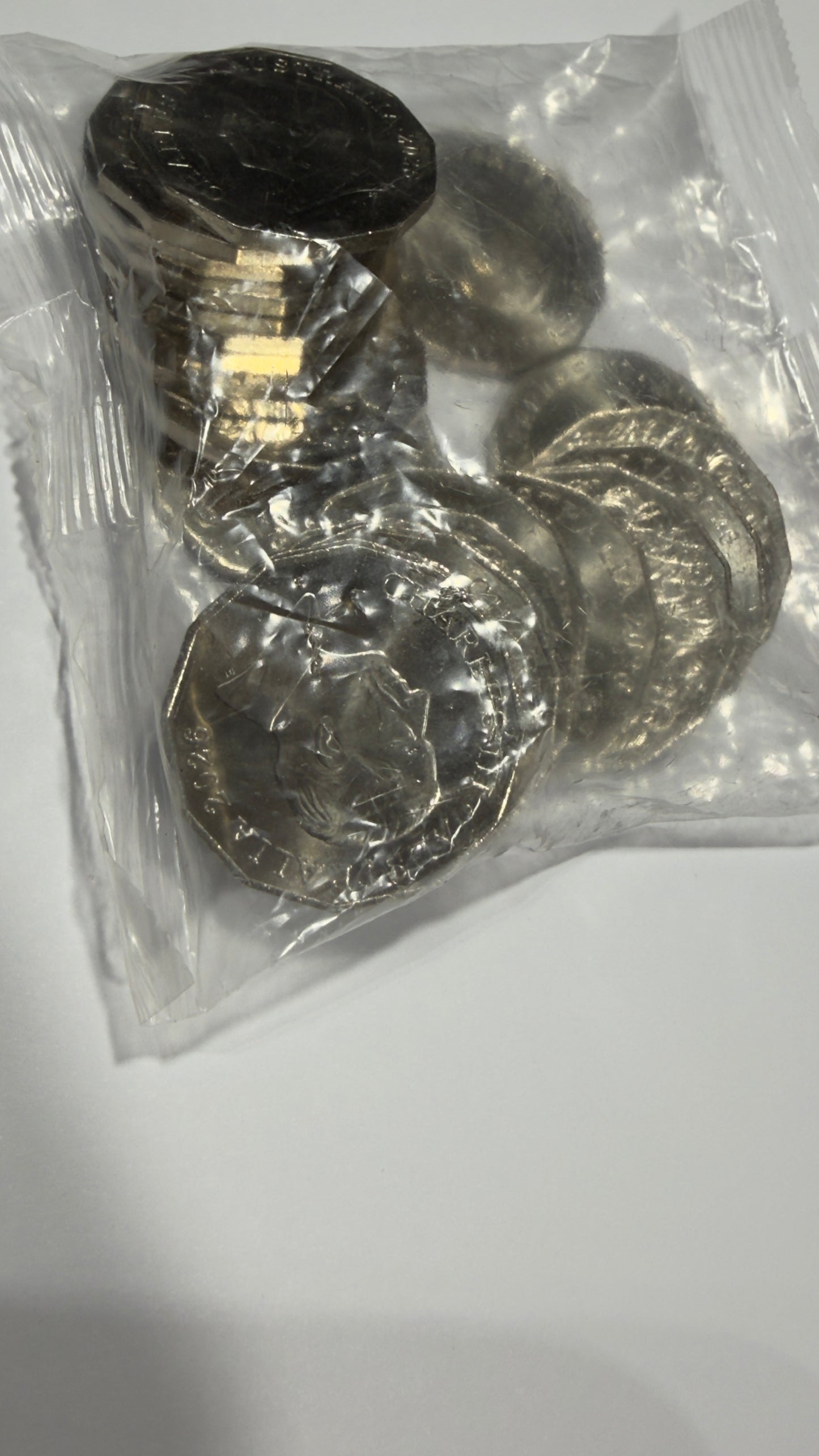 2026 50 Cent Coin COA - Coat Of Arms - Uncirculated - comes in 2x2