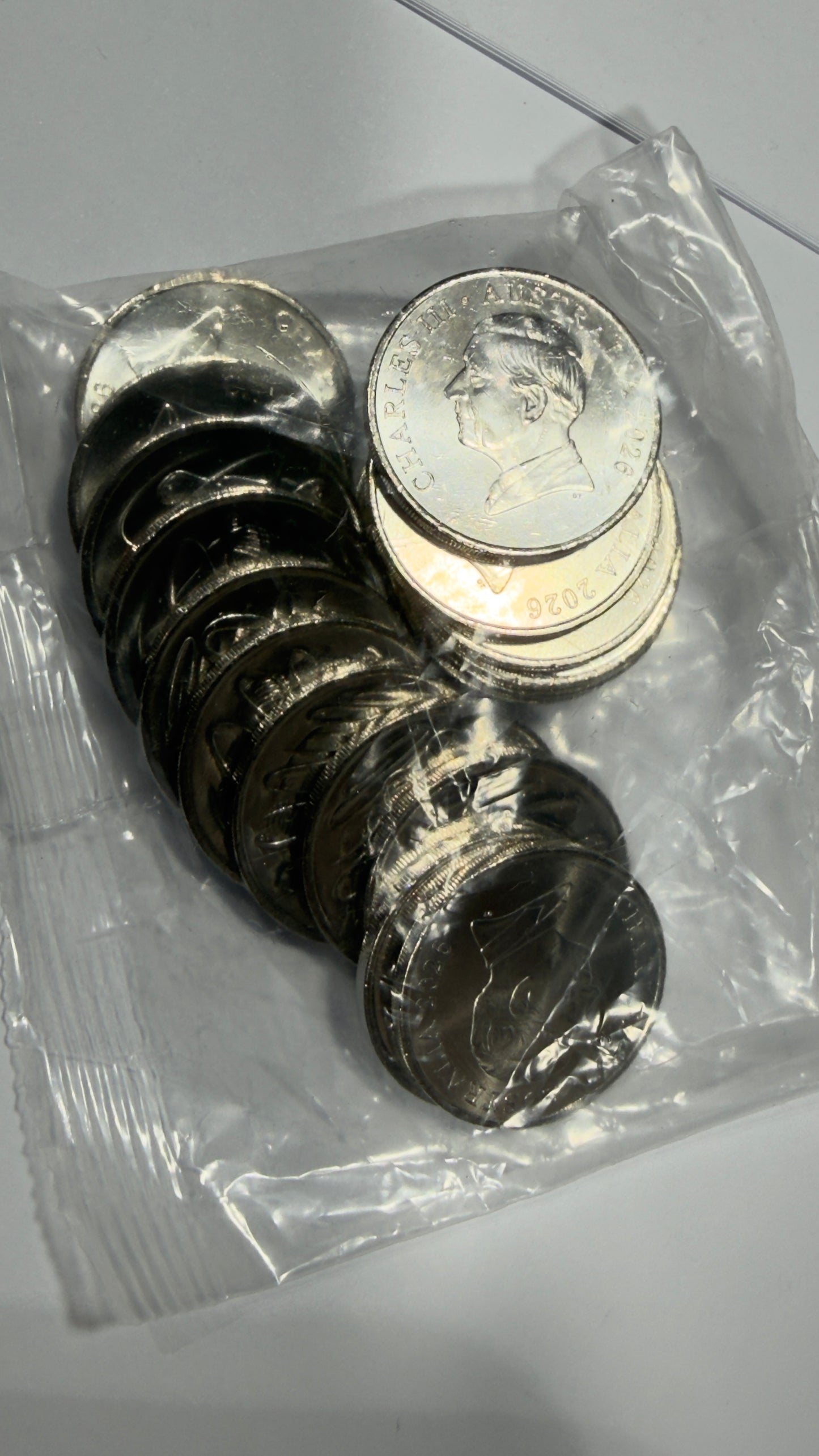 2026 20 Cent Coin - Platypus - Uncirculated - comes in 2x2