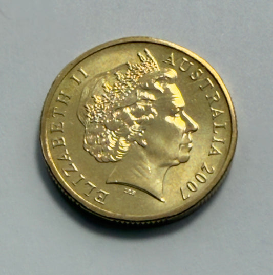 2007 $1 Coin - Uncirculated - Mob Of Roos - Mint Set Only Coin - Comes In 2x2