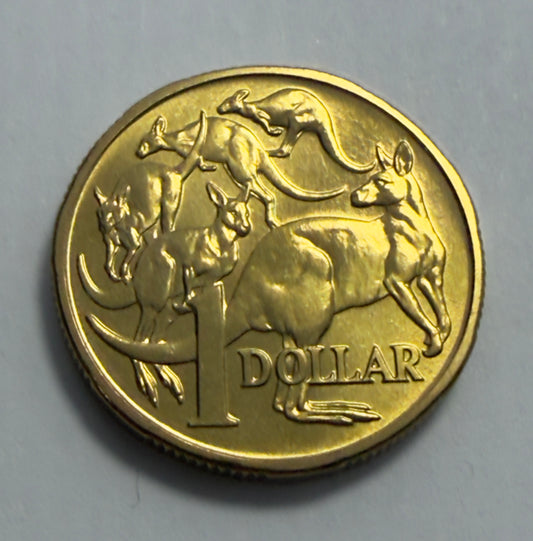 1995 $1 Coin - Choice Uncirculated - One Dollar - Ex MINT SET Coin - in 2x2