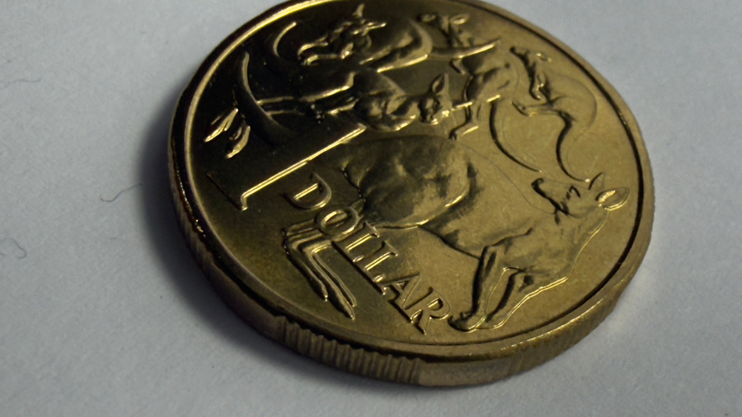 1995 $1 Coin - Choice Uncirculated - One Dollar - Ex MINT SET Coin - in 2x2