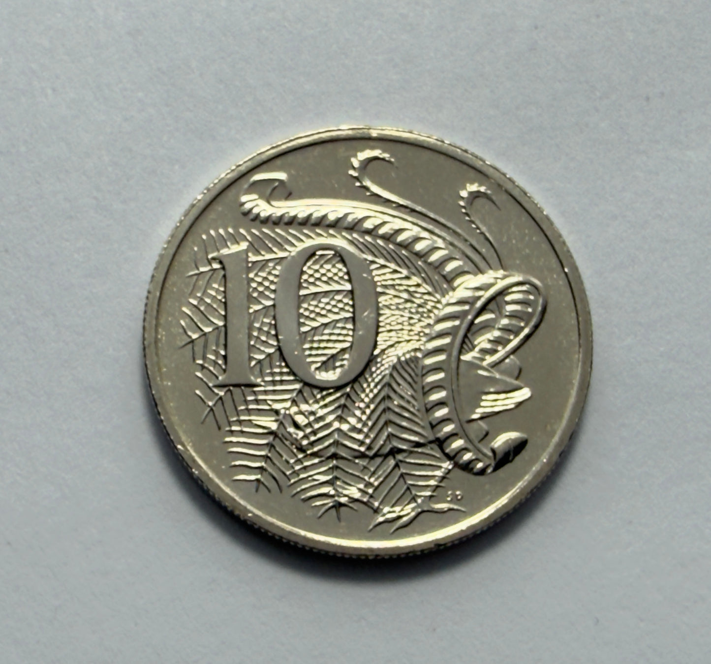 2007 10 Cent Coin - Choice Uncirculated - ex mint set coin - comes in 2x2