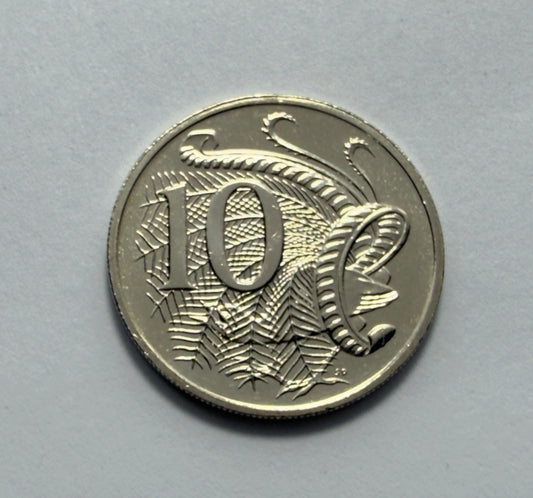 2007 10 Cent Coin - Choice Uncirculated - ex mint set coin - comes in 2x2