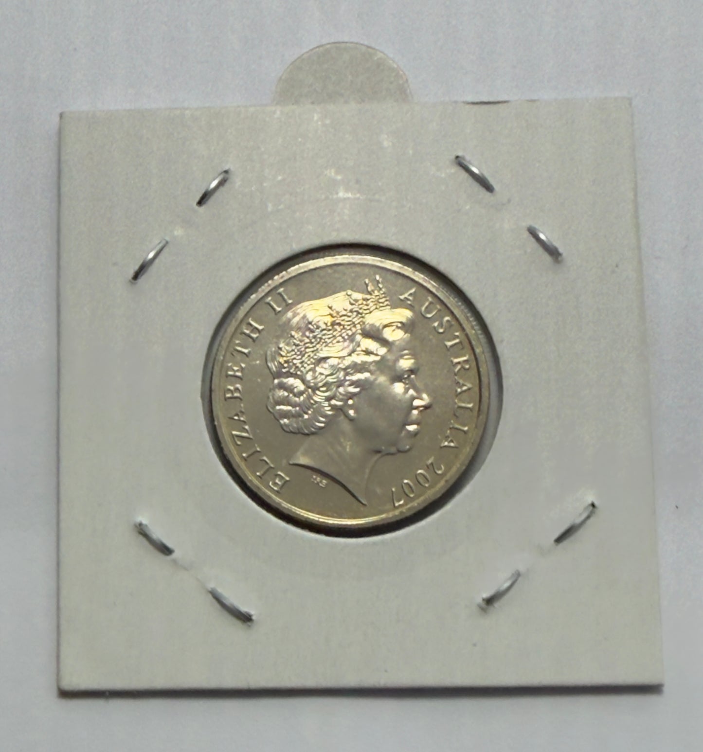2007 10 Cent Coin - Choice Uncirculated - ex mint set coin - comes in 2x2