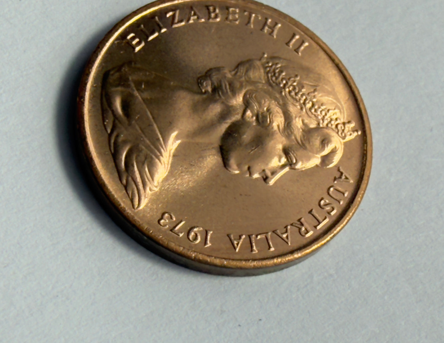 1973 1 Cent Coin - One Cent Uncirculated Coin ex RAM Roll - comes in 2x2