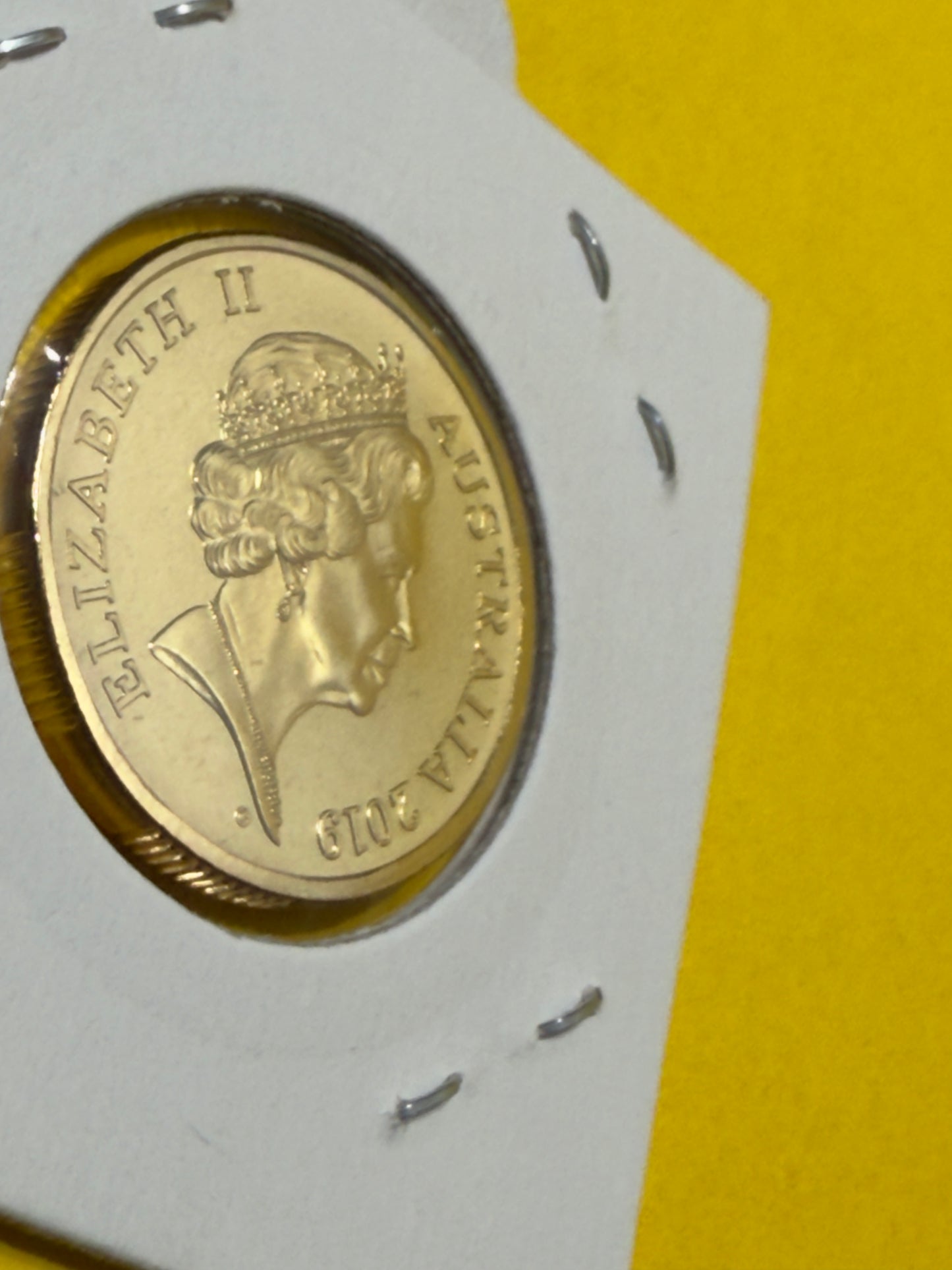 2019 $1 Coin 5th Effigy - V Gottwald - Uncirculated - Only 14,736 Made - in 2x2