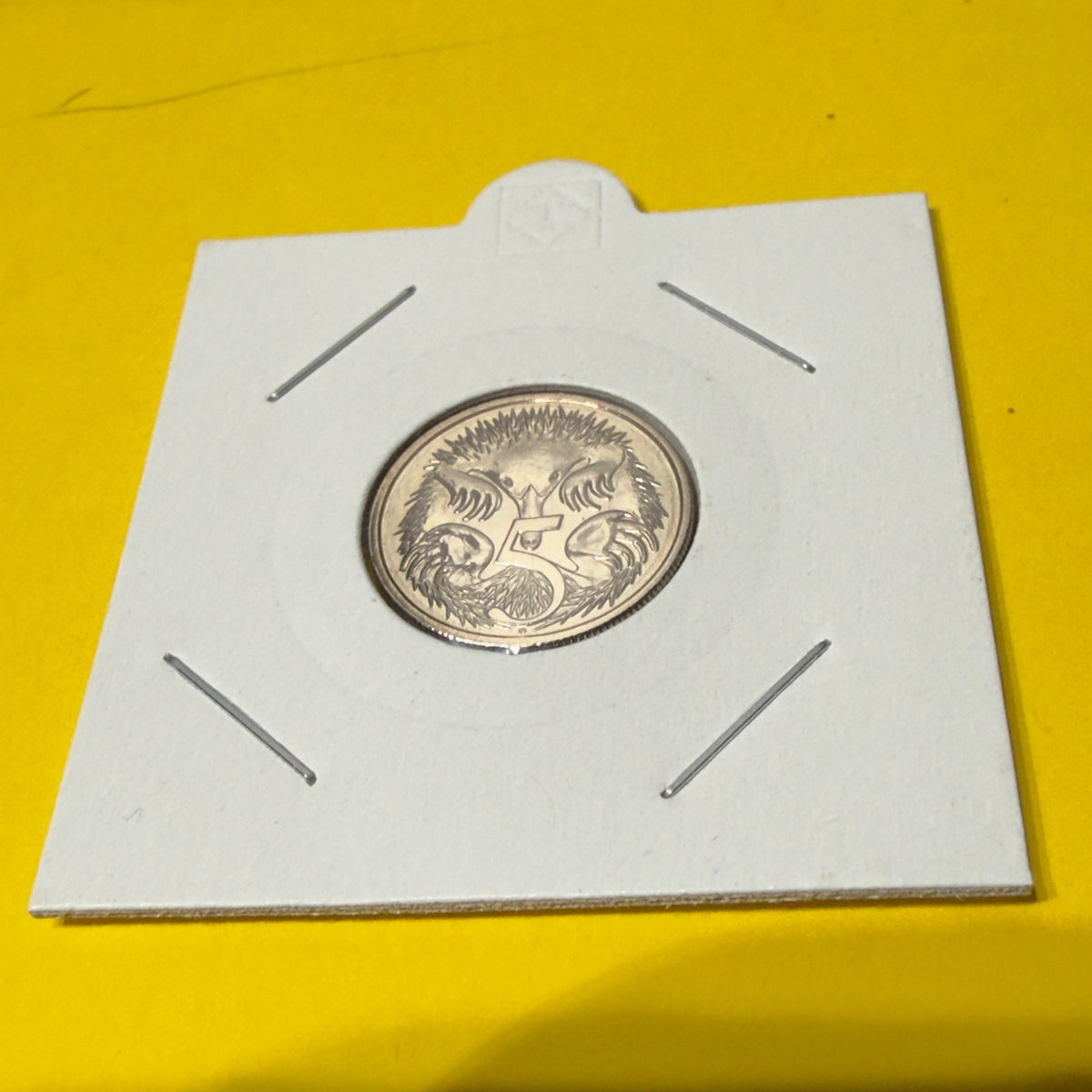 2019 5 Cent 1st Effigy - Mary Gillick - Uncirculated - Only 14,736 Made - 2x2