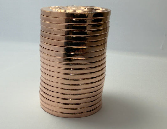 Scottsdale Mint 1 Oz  Copper Stacker Rounds x20 Full Tube x1