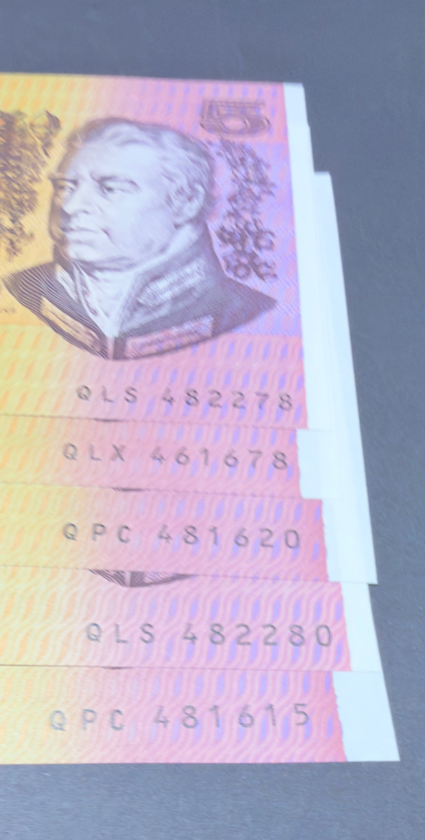 1991 $5 Fraser Cole CFU R213 Uncirculated in Note Protector Sleeve
