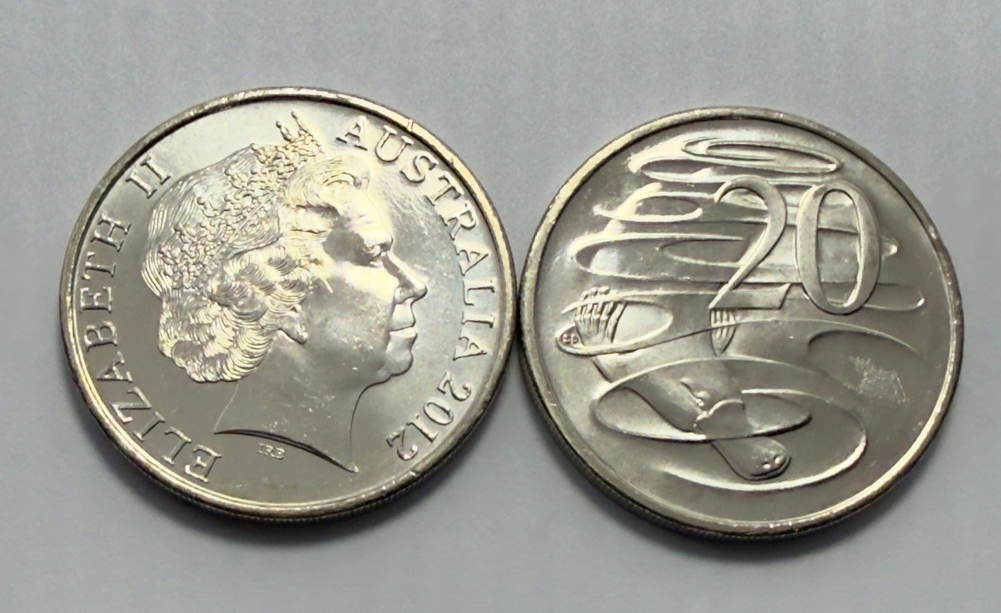 2012 20 Cent Coin - Uncirculated - Twenty Cent 20c - comes in 2x2