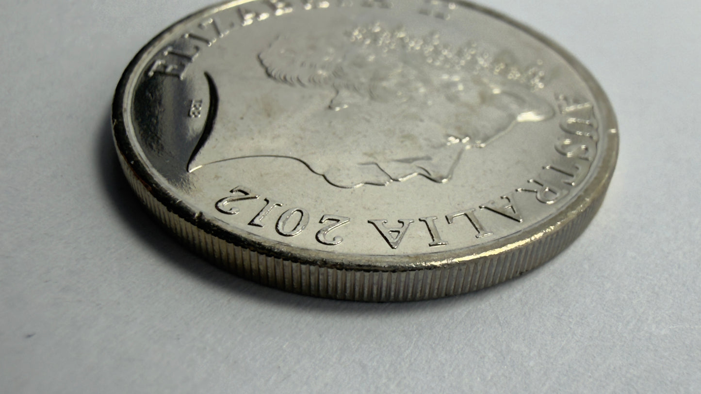 2012 20 Cent Coin - Uncirculated - Twenty Cent 20c - comes in 2x2