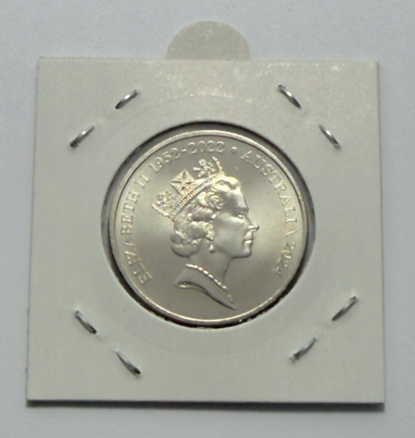 2024 20 Cent Coin - Choice Uncirculated - Queens Effigy - Twenty Cent - in 2x2