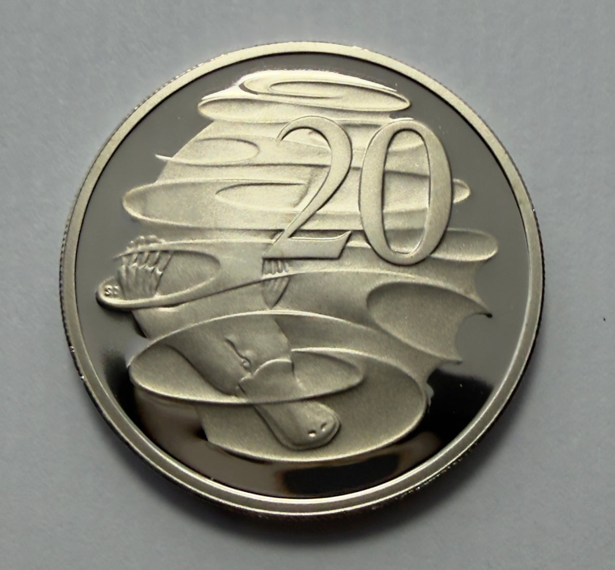 2012 20 Cent Proof Coin - Twenty Cent in Lighthouse Capsule