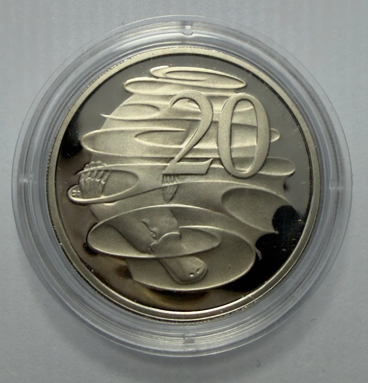 2012 20 Cent Proof Coin - Twenty Cent in Lighthouse Capsule