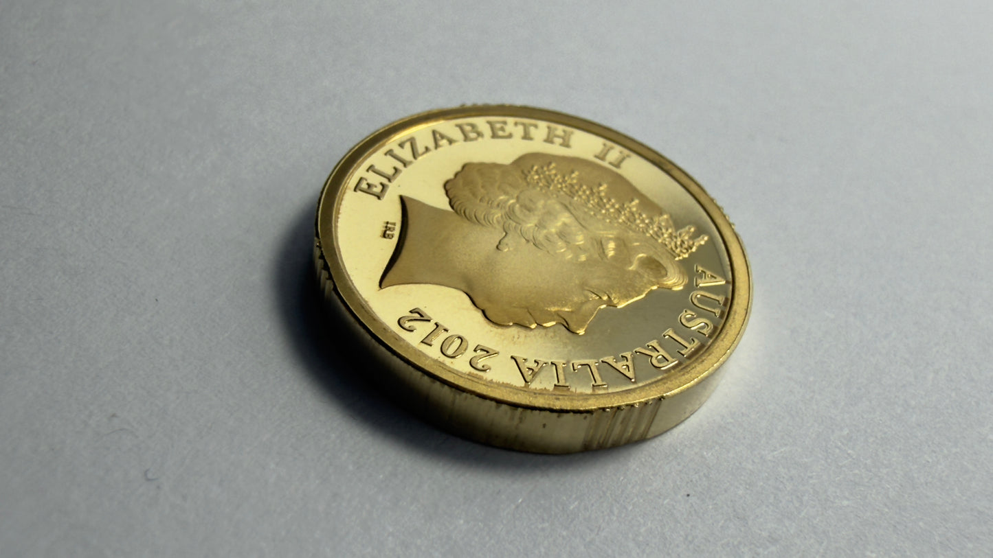 2012 $2 Proof Coin - Two Dollar Elder Proof - comes in lighthouse capsule