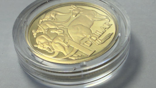 2026 $1 Mob of 5 Roos Proof Coin in Original Capsule - One Dollar