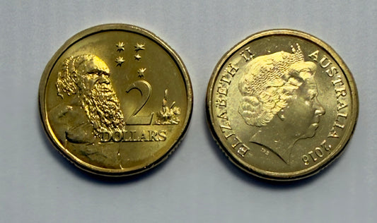 2016 $2 Elder Coin - Uncirculated - Two Dollar - comes in 2x2