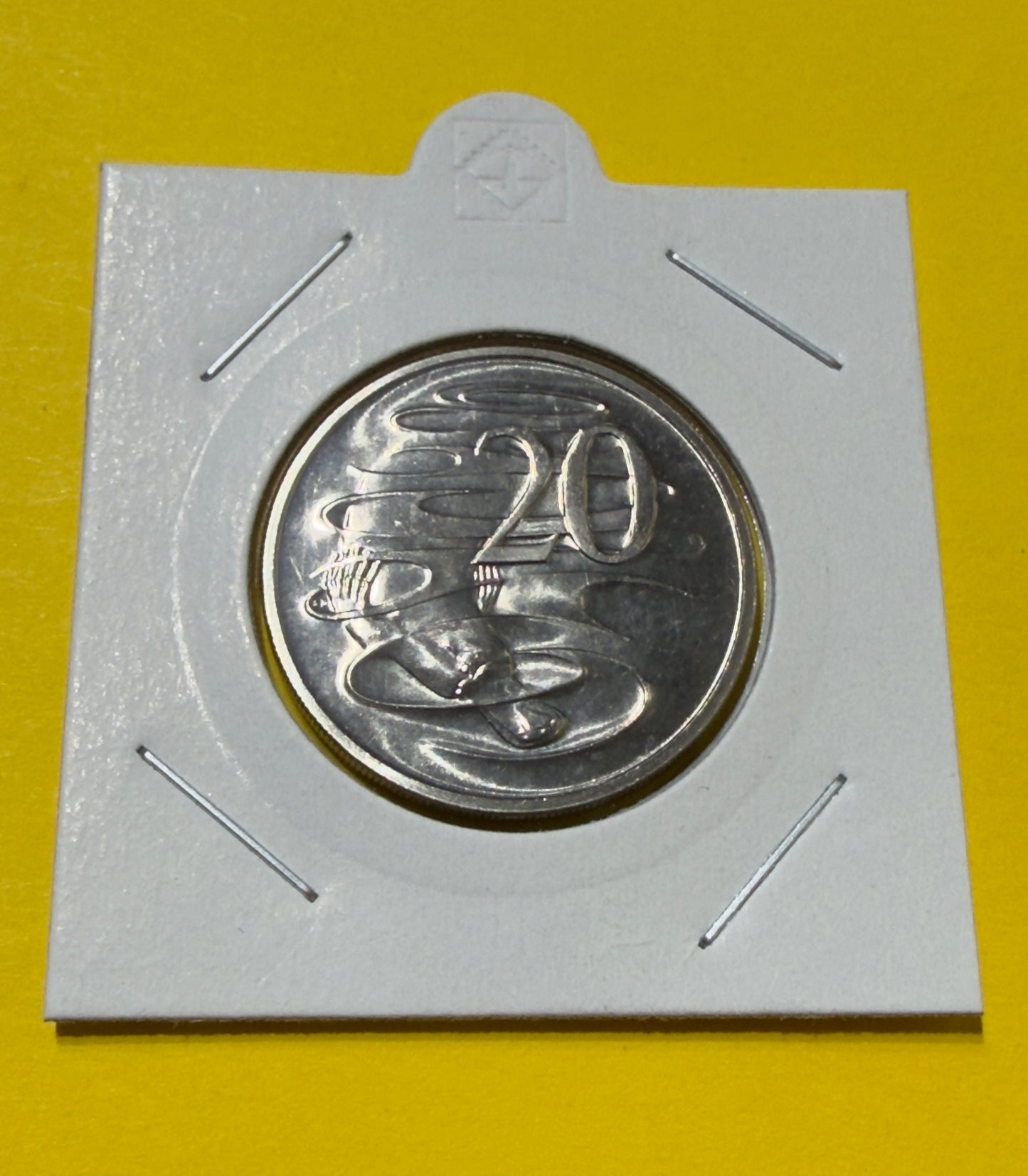 1983 20 Cent Coin - Uncirculated - Mint Set Only Coin - Comes In 2x2