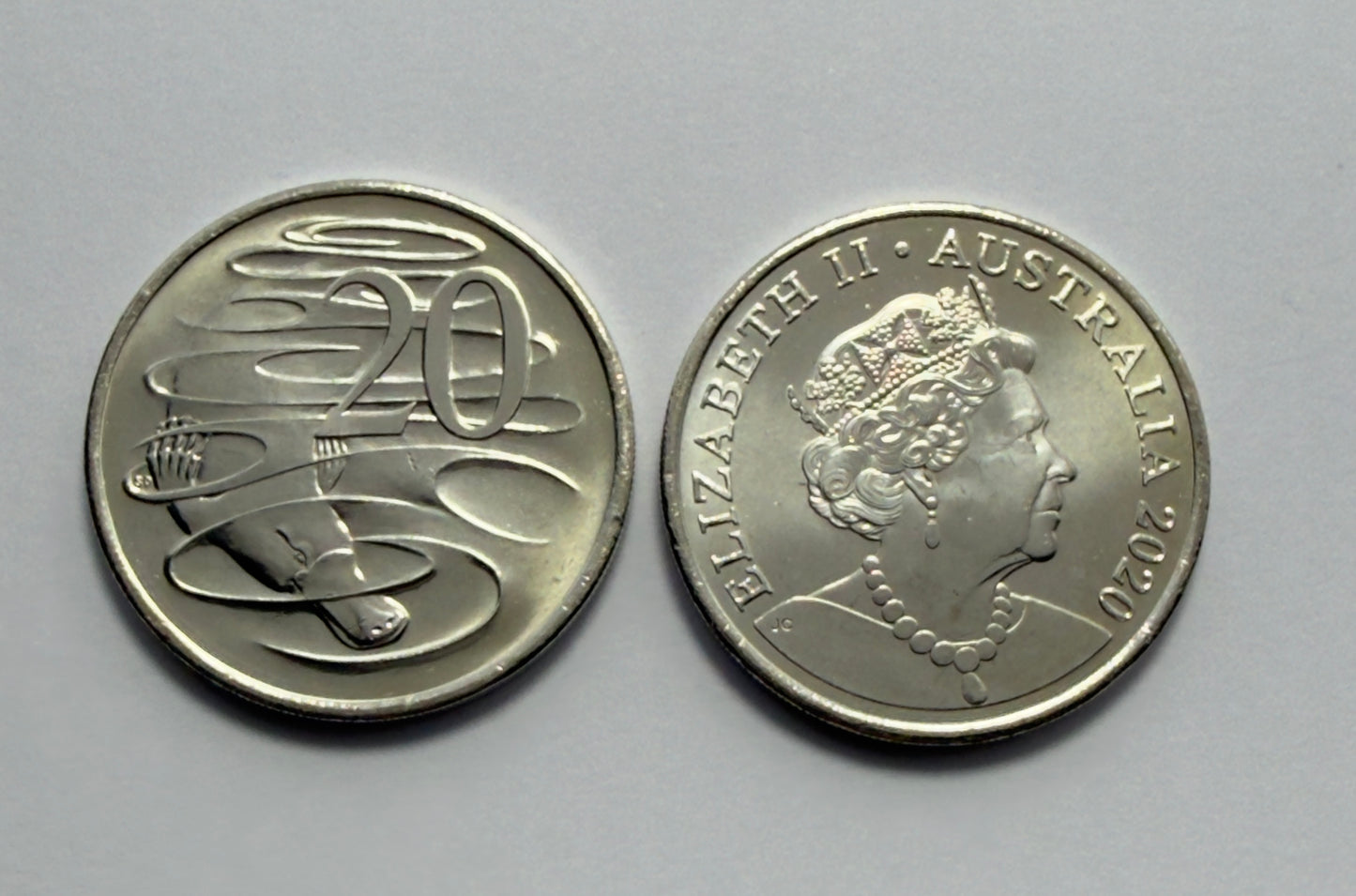 2020 Twenty Cent Coin - Uncirculated - 20 Cent Platypus - comes in 2x2