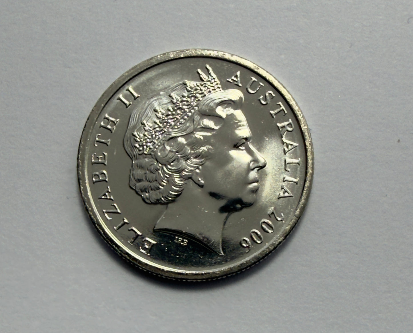 2006 5 Cent Coin - Uncirculated - Five Cent Echidna - comes in 2x2