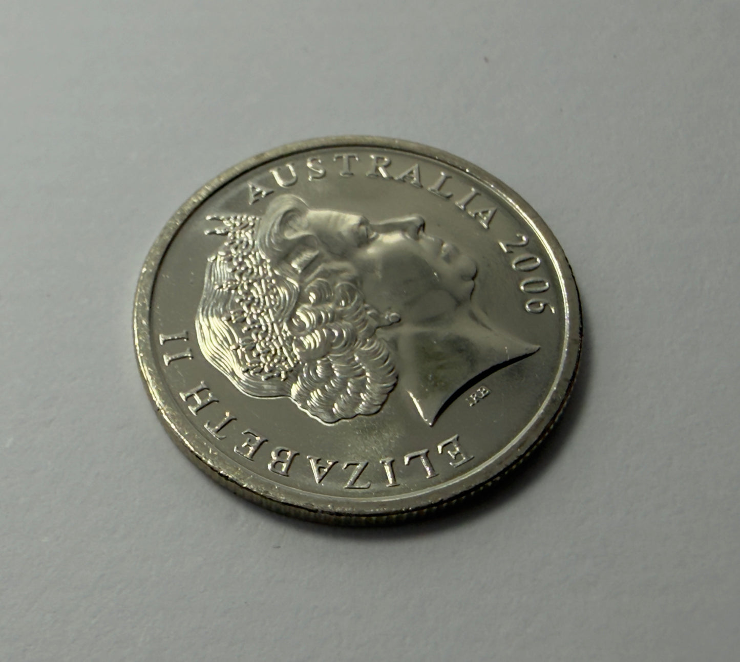 2006 5 Cent Coin - Uncirculated - Five Cent Echidna - comes in 2x2