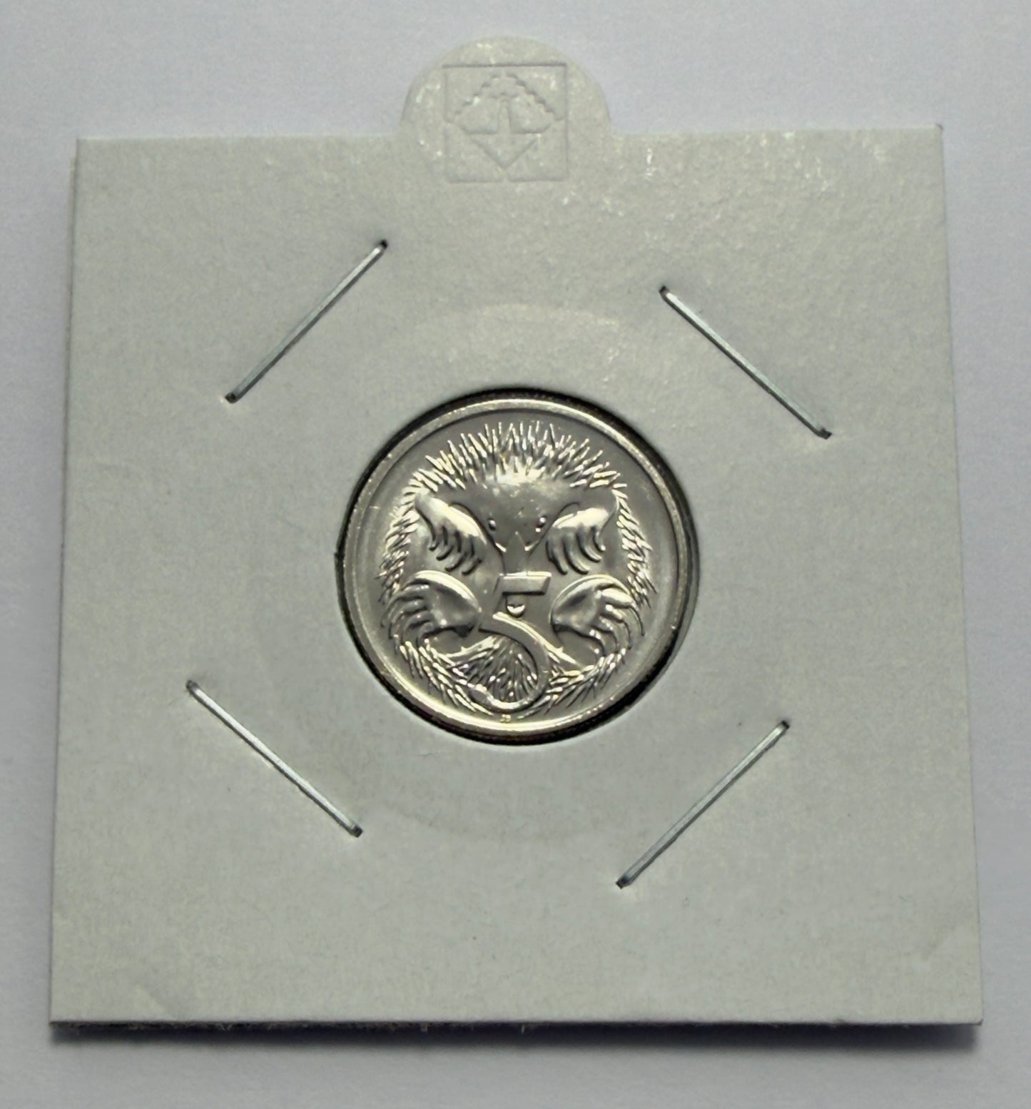 2006 5 Cent Coin - Uncirculated - Five Cent Echidna - comes in 2x2