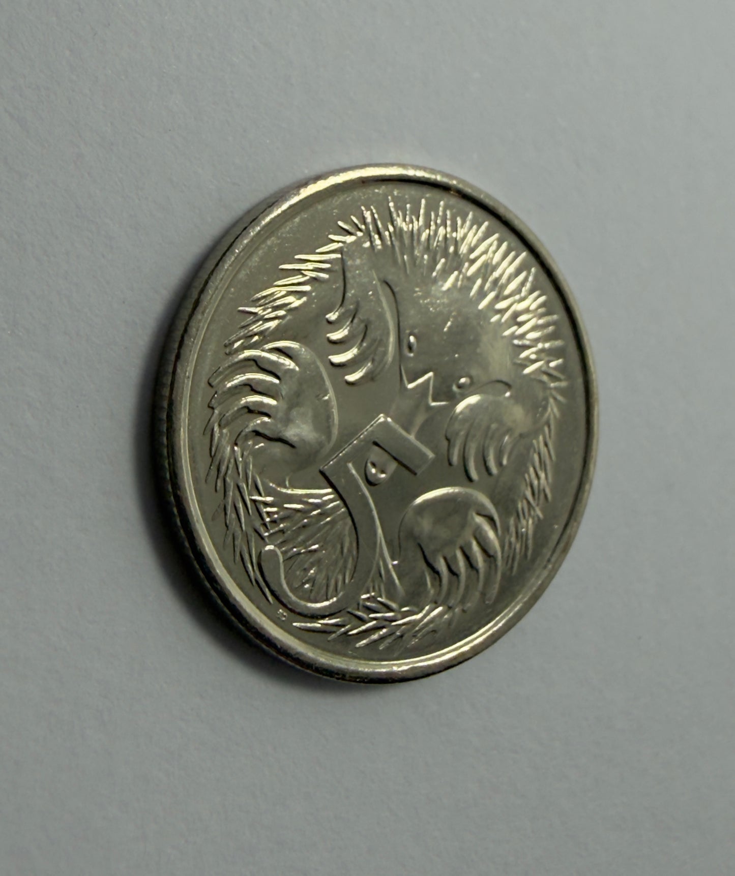 2013 5 Cent Coin - Uncirculated - Five Cent Echidna - comes in 2x2