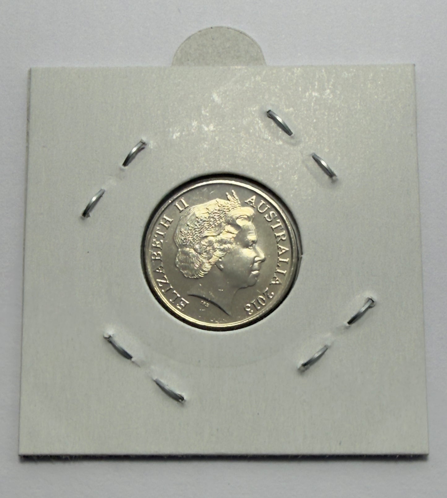 2013 5 Cent Coin - Uncirculated - Five Cent Echidna - comes in 2x2