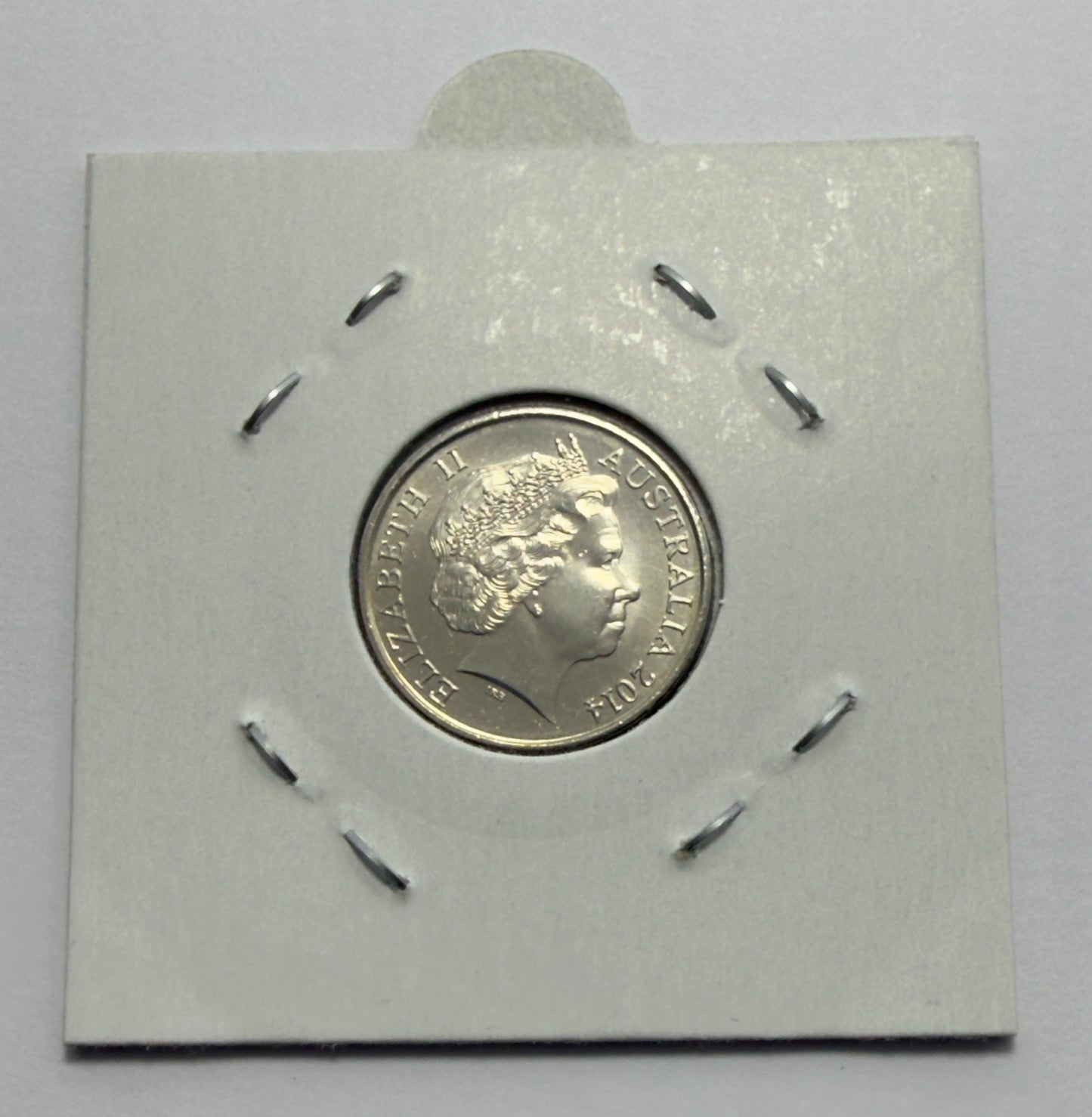 2014 5 Cent Coin - Uncirculated - Five Cent Echidna - comes in 2x2