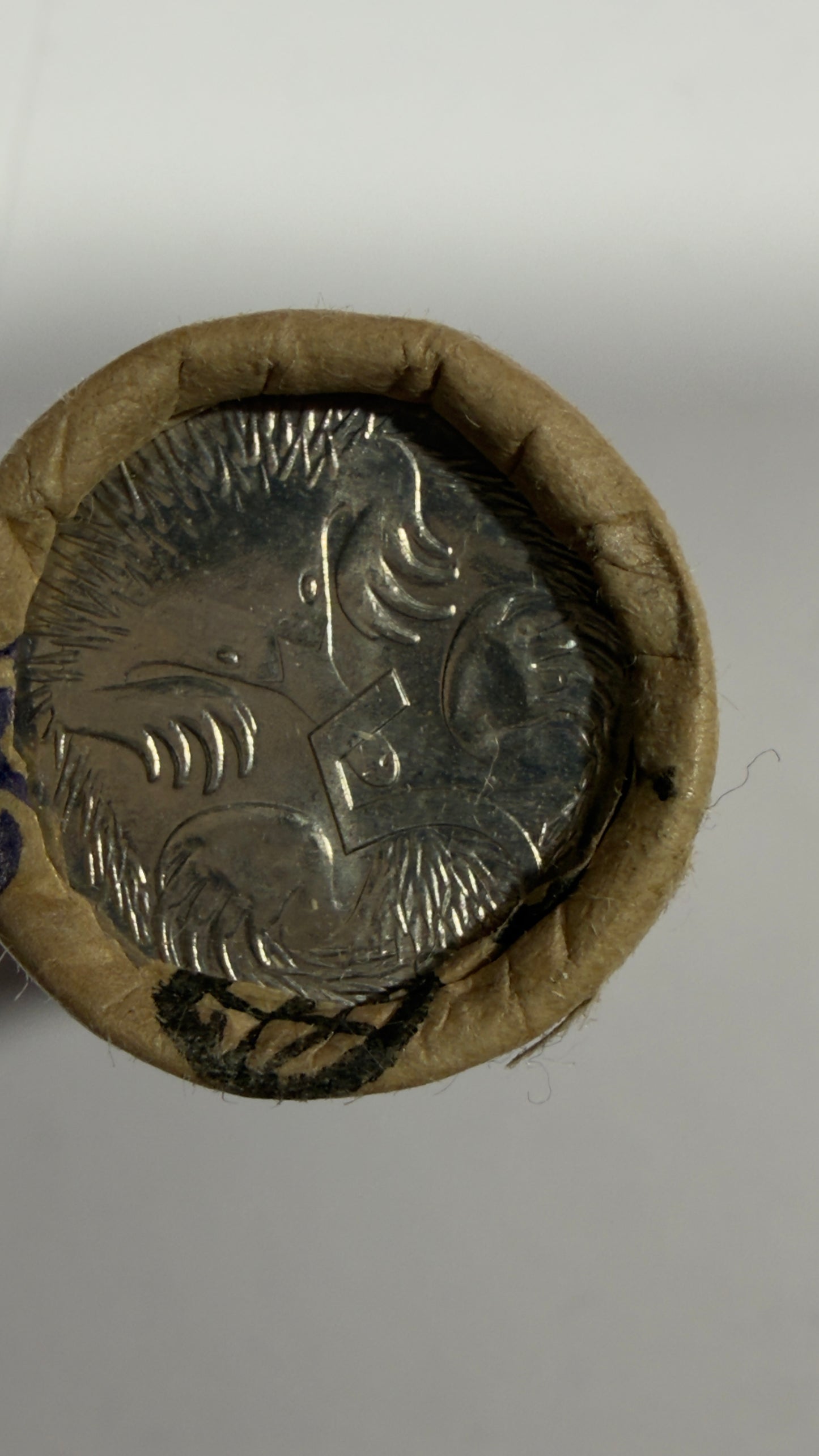 2015 5 Cent Coin - Uncirculated - Five Cent Echidna - comes in 2x2